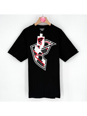 Vintage Y2K Famous Stars & Straps Big F Logo T-Shirt Black 2006 Men’s Medium NWT